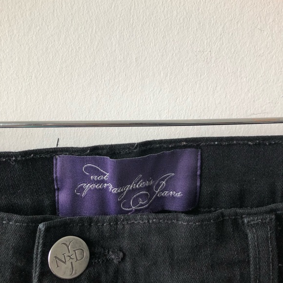 Not Your Daughters Black Straight Leg Jeans - Picture 4 of 6